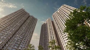 4 BHK Apartment – Exterior View View at Raymond The Address, Pokhran Road No Two - for Sale