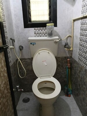 Bathroom in 2 BHK Apartment at Natasha Park 2, Mira Road – for Rent