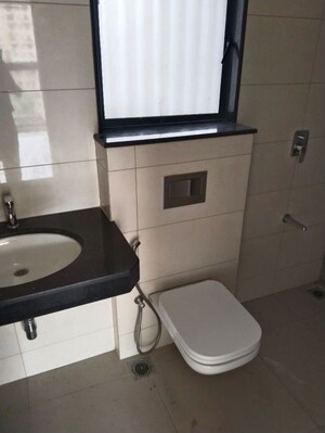 Bathroom in 3 BHK Apartment at Godrej Urban Park, Chandivali – for Rent