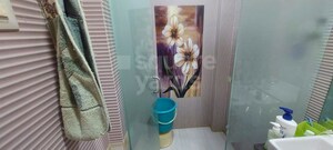 Bathroom in 3 BHK Apartment at Radhika CHS Kopar Khairane, Kopar Khairane – for Rent