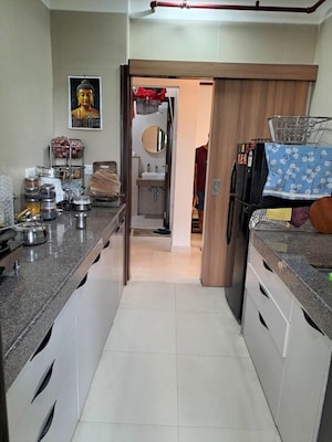 Kitchen in 2 BHK Apartment at K Raheja Ascencio, Chandivali – for Rent