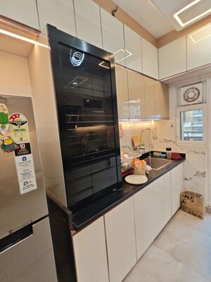 Kitchen in 3.5 BHK Apartment at Elite Golf Green, Sector 79 – for Rent