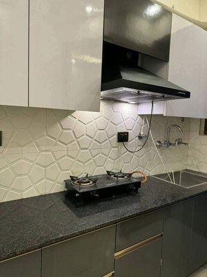 Kitchen in 2 BHK Apartment at Freedom Fighters Enclave – for Rent