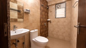 Bathroom in 2 BHK Apartment at Unique group Zest County, Lohgaon – for Rent