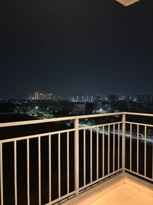 Balcony in 4 BHK Apartment at Godrej Woods, Sector 43 – for Rent