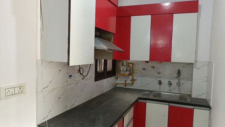 Kitchen, vaishali sector 4 3 Bedroom 1200 Sq.Ft. Builder Floor In Vaishali Sector 4 Ghaziabad 10663155