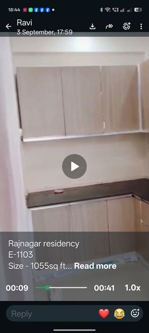 Furnished Amenities in 2 BHK Apartment at Mittal Rajnagar Residency, Raj Nagar Extension – for Sale