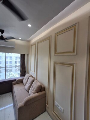 Living Room in 1.5 BHK Apartment at Sugee Atharva, Prabhadevi – for Sale