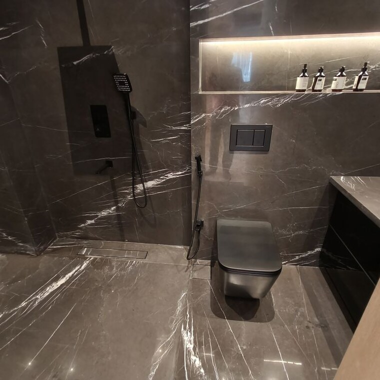 Kitchen, progressive-one 4 Bedroom 2600 Sq.Ft. Apartment In Vashi Sector 4 Navi Mumbai 10663146