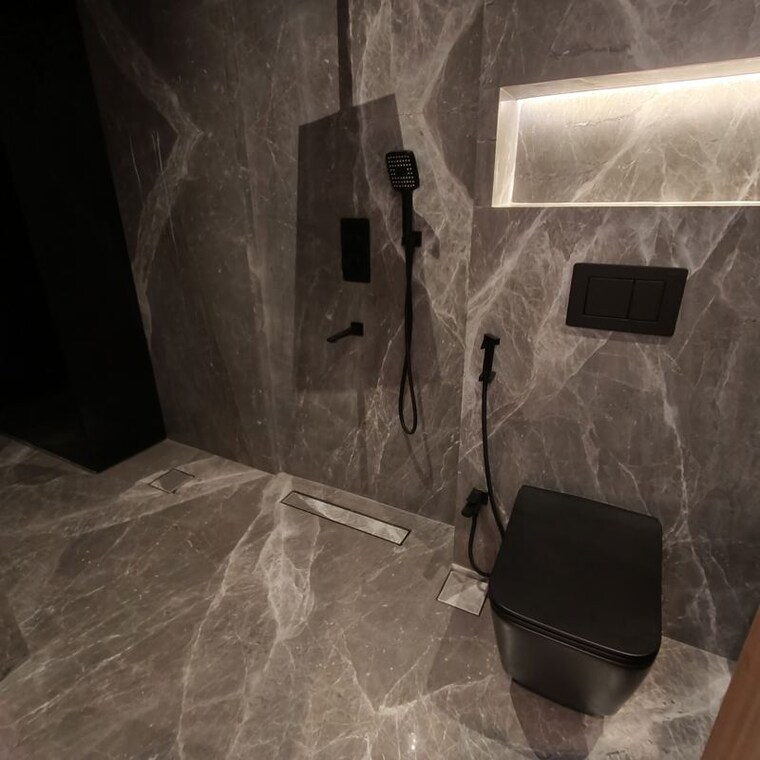 Bathroom, progressive-one 4 Bedroom 2600 Sq.Ft. Apartment In Vashi Sector 4 Navi Mumbai 10663146