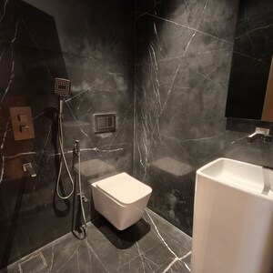 Bathroom in 4 BHK Apartment at Progressive One, Vashi Sector 4 – for Sale