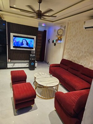 Living Room in 3 BHK Builder Floor at Dilshad Colony – for Sale