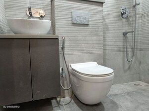 Bathroom in 4 BHK Builder Floor at Sector 46 – for Sale