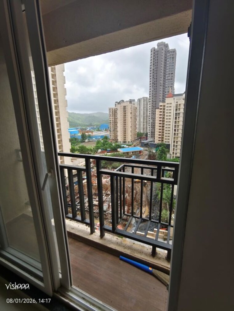 Balcony, raunak-bliss 1 Bedroom 425 Sq.Ft. Apartment In Ghodbunder Road Thane 10663272