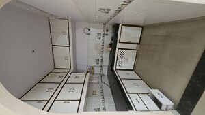 Kitchen in 3 BHK Builder Floor at Dilshad Colony – for Sale