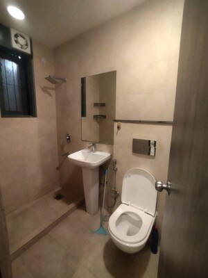 Bathroom in 3 BHK Builder Floor at Greater Kailash ii – for Rent
