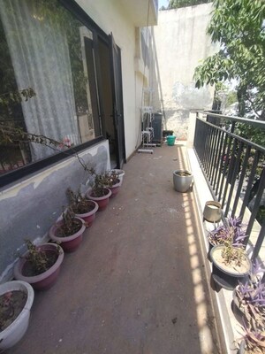Balcony in 3 BHK Builder Floor at Greater Kailash ii – for Rent
