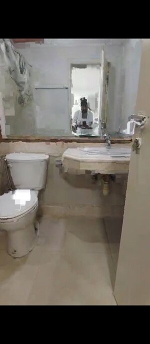 Bathroom in 2.5 BHK Apartment at Hiranandani Estate, Ghodbunder Road – for Rent