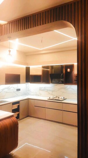 Kitchen in 3 BHK Builder Floor at Sector 51 – for Sale