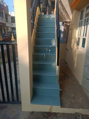 Staircase in 2 BHK Independent House at Vijayanagar 4th Stage – for Sale