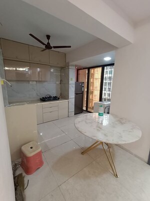 Bathroom in 3 BHK Apartment at Kohinoor Lifestyle, Khadakpada – for Rent