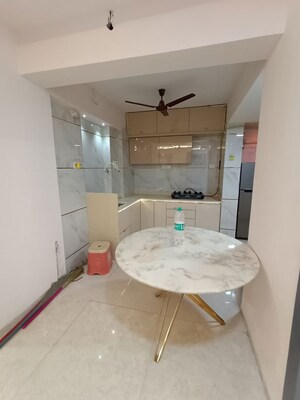 Bathroom in 3 BHK Apartment at Kohinoor Lifestyle, Khadakpada – for Rent