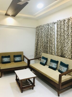 Living Room in 2 BHK Apartment at Kalash Vastushree, Katraj – for Sale
