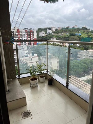 Balcony in 2 BHK Apartment at Kalash Vastushree, Katraj – for Sale