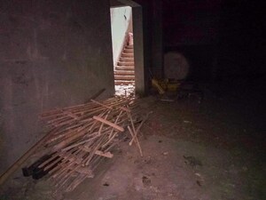 Staircase in  Shop at Vivek Vihar – for Sale