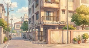  Apartment – Exterior View View at Gandhi Nagar - for Sale