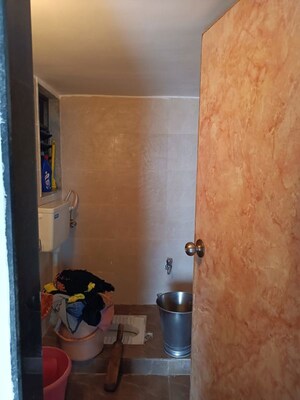 Bathroom in 1 BHK Apartment at Shantee Meera Avenue, Vasai East – for Sale