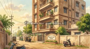  Apartment – Exterior View View at Rajharsh Colony - for Sale