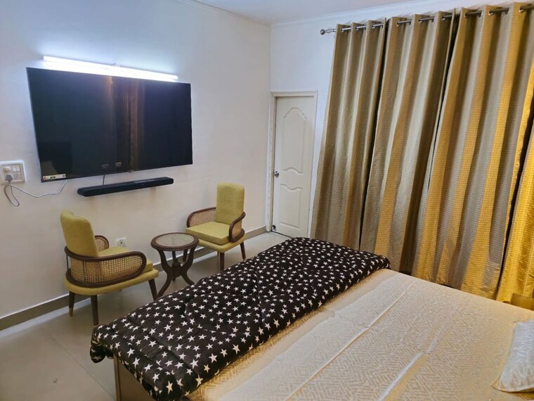 Bedroom, aditya-palm-court 4 Bedroom 3050 Sq.Ft. Apartment In Vip Road Zirakpur 10663507