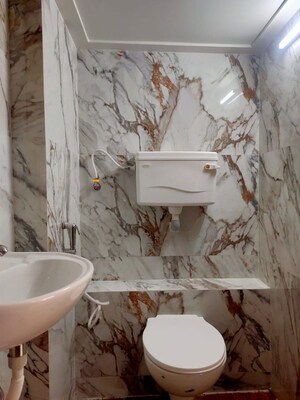 Bathroom in 1 BHK Apartment at RNA Platinum City, Vasai East – for Sale
