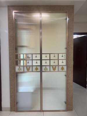Building Lobby in 4 BHK Apartment at Aparna Luxor Park, Kondapur – for Rent