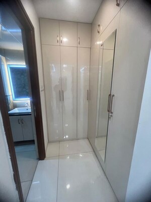 Building Lobby in 4 BHK Apartment at Aparna Luxor Park, Kondapur – for Rent