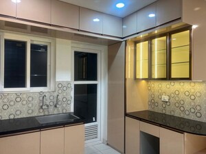 Kitchen in 4 BHK Apartment at Aparna Luxor Park, Kondapur – for Rent