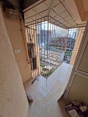 Balcony in 3 BHK Apartment at Varun Garden, Ghodbunder Road – for Rent