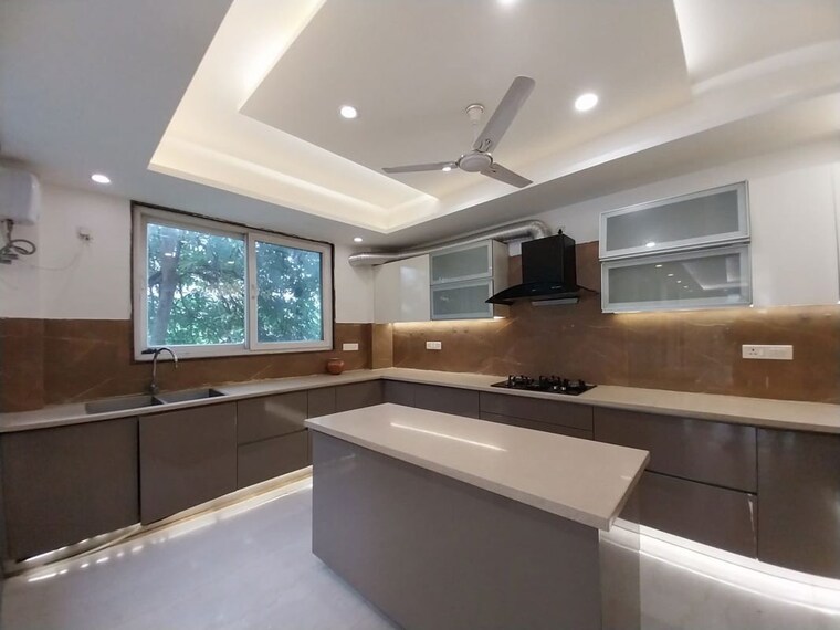 Kitchen, 3b-homes-pataudi-one 3 Bedroom 1350 Sq.Ft. Builder Floor In Rampura Gurgaon 10663558