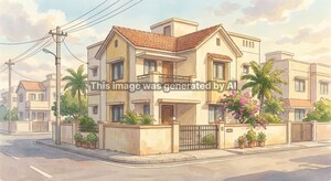  Independent House – Exterior View View at Mota - for Sale
