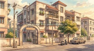  Apartment – Exterior View View at Ambedkar Nagar - for Sale