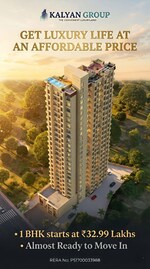 1 BHK 384 Sq.Ft. Apartment in Kalyan Vihar