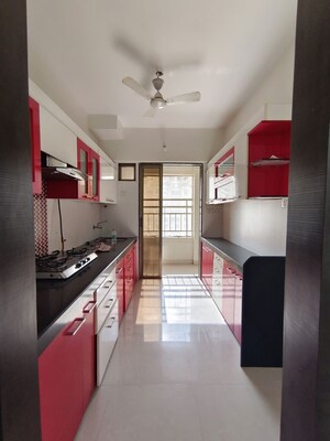 Kitchen in 2 BHK Apartment at Varun Arcade, Manpada – for Rent