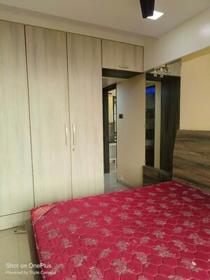 Master Bedroom in 2 BHK Apartment at Shanti Green Palms, Ghansoli – for Rent