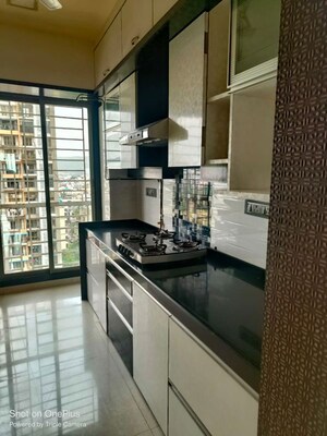 Kitchen in 2 BHK Apartment at Shanti Green Palms, Ghansoli – for Rent