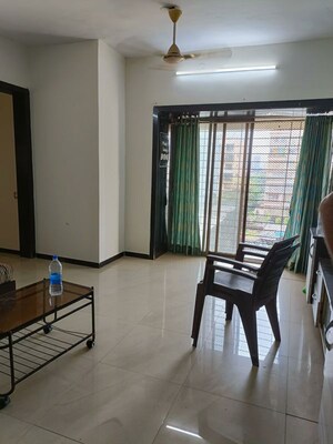 Living Room in 2 BHK Apartment at Shanti Green Palms, Ghansoli – for Rent