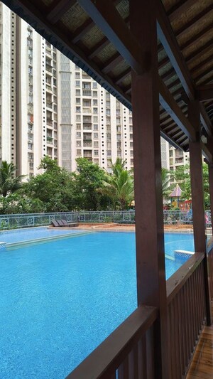 Swimming Pool in 1 BHK Apartment at Raunak Heights, Ghodbunder Road – for Rent