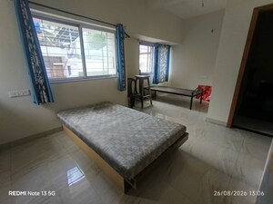 Bedroom in 3 BHK Independent House at Prime Shri Puja CHS, Kothrud – for Rent