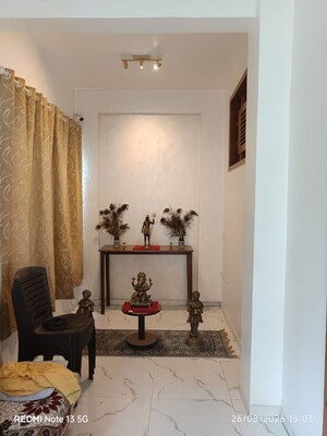 Living Room in 3 BHK Independent House at Prime Shri Puja CHS, Kothrud – for Rent