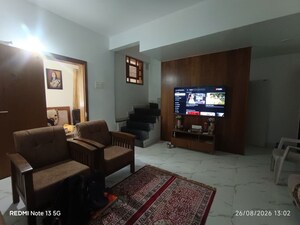 Living Room in 3 BHK Independent House at Prime Shri Puja CHS, Kothrud – for Rent
